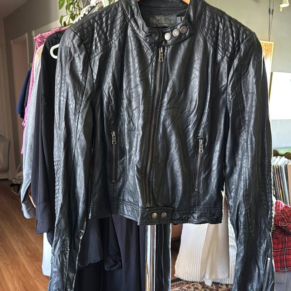 Costa Blanca Black Lightweight Shirt Jacket